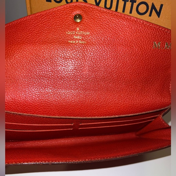 LV Monogram Empreinte Leather Curieuse Wallet - Picture 5 of 13